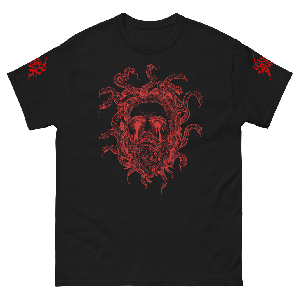 YUCIFER Medusa Red/Black T-Shirt